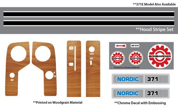 1969 Ski-Doo Nordic Decal Set