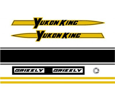 1969 Yukon King Decal Set